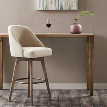 Load image into Gallery viewer, Bar Stool With Swivel Seat - Sand