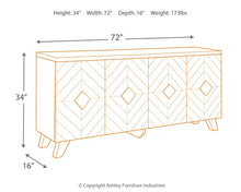 Load image into Gallery viewer, Robin Ridge - Accent Cabinet - Brown / Beige
