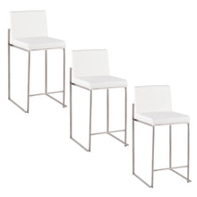Load image into Gallery viewer, Fuji - Contemporary High Back Counter Stool, Functional Design