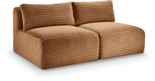 Load image into Gallery viewer, Shaggy - Fabric 2 Seat Modular Armless Sofa