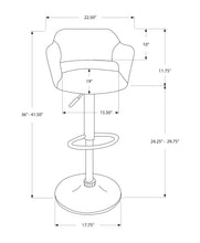 Load image into Gallery viewer, Swivel Stool Bar Height, Adjustable Versatile Seating, Contemporary & Modern