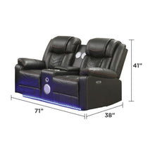 Load image into Gallery viewer, Challenger - LED Power Recliner Set