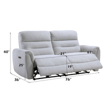 Load image into Gallery viewer, Eastre - Power Motion Sofa With USB Port - Gray