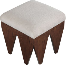 Load image into Gallery viewer, Altair - Fabric Bench - Dark Brown Base