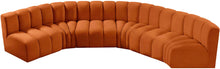 Load image into Gallery viewer, Arc - Velvet 6 Piece U-Shaped Modular Sofa