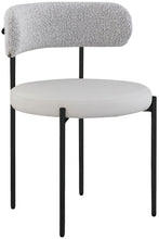 Load image into Gallery viewer, Beacon - Faux Leather Dining Chair With Black Legs (Set of 2)