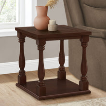 Load image into Gallery viewer, Accent Table, 2 Tier, Square, Traditional - Espresso