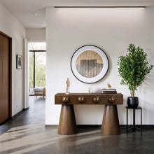 Load image into Gallery viewer, Bracciano - Oak Veneer Console Table