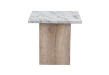 Load image into Gallery viewer, T02 - End Table - Natural / White