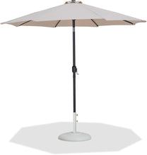Load image into Gallery viewer, Fiji - Aluminum Patio Umbrella With Round White And Black Base