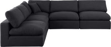 Load image into Gallery viewer, Comfy - 5 Piece Linen Modular Corner Armless Sectional