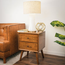 Load image into Gallery viewer, Cascade - Lamp Base Table Lamp - Beige / Gold / White