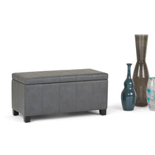 Load image into Gallery viewer, Dover - Upholstered Storage Ottoman Bench