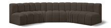 Load image into Gallery viewer, Arc - Boucle Fabric 5 Piece U-Shaped Modular Sofa