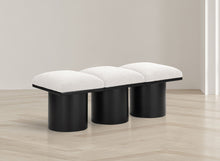 Load image into Gallery viewer, Pavilion - 3 Piece Modular Bench With Black Base