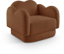 Load image into Gallery viewer, Bloom - Teddy Fabric Chair - Saddle