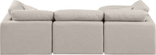 Load image into Gallery viewer, Indulge - Linen 4 Piece Modular Sectional With Chaise