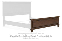 Load image into Gallery viewer, Danabrin - King/Cal King Panel Footboard - Brown