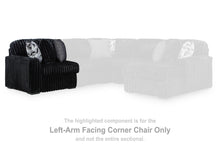 Load image into Gallery viewer, Midnight-Madness - LAF Corner Chair - Onyx