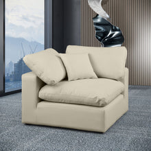 Load image into Gallery viewer, Comfy - Faux Leather Corner Chair
