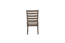 Load image into Gallery viewer, Side Dining Chair With Ladder Back (Set of 2) - Gray