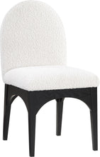 Load image into Gallery viewer, Waldorf - Boucle Dining Side Chair With Black Legs