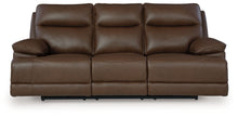Load image into Gallery viewer, Vonryan - Power Reclining Sofa With Adj Headrest - Tobacco