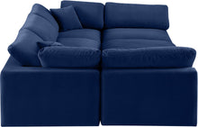 Load image into Gallery viewer, Comfy - 6 Piece Velvet Sectional