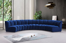 Load image into Gallery viewer, Infinity - 5 Piece Velvet Modular Sectional