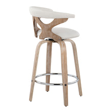 Load image into Gallery viewer, Gardenia - Mid Century Modern Fixed Height Counter Stool With Swivel (Set of 2)