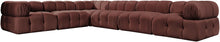 Load image into Gallery viewer, Orin - L-Shaped Velvet 6 Piece Modular Sectional