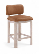 Load image into Gallery viewer, Paloma - Faux Leather Upholstered Counter Stool (Set of 2)