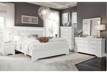 Load image into Gallery viewer, Pompei - Full Bed - Metallic White
