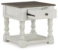 Load image into Gallery viewer, Havalance - Square End Table - White / Gray