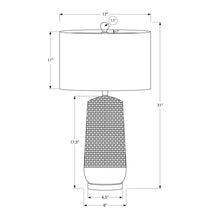 Load image into Gallery viewer, Contemporary Lighting, Table Lamp, Ceramic, Resin - Cream