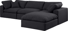 Load image into Gallery viewer, Comfy - 4 Piece Linen Fabric Modular Sectional With Chaise
