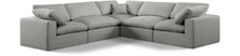 Load image into Gallery viewer, Comfy - 5 Piece Linen Modular Corner Sectional