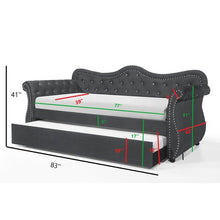 Load image into Gallery viewer, Galaxy Home Abby Twin DayBed in Gray