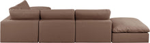 Load image into Gallery viewer, Comfy - 6 Piece Faux Leather Modular Sectional