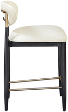 Load image into Gallery viewer, Riccio - Stool - Black And Gold Frame
