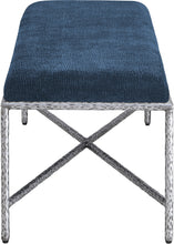 Load image into Gallery viewer, Valley - Bench With Silver Frame