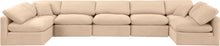 Load image into Gallery viewer, Indulge - Velvet 7 Piece Modular U-Shaped Sectional