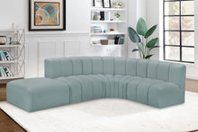 Load image into Gallery viewer, Arc - Faux Leather 5 Piece Corner Modular Sofa