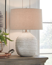 Load image into Gallery viewer, Jamon - Ceramic Table Lamp - Beige