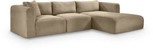Load image into Gallery viewer, Shaggy - Fabric 3 Piece Modular Sectional