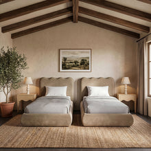 Load image into Gallery viewer, Tempo - Velvet Upholstered Bed