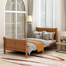 Load image into Gallery viewer, Platform Bed Frame Mattress Foundation Sleigh Bed With Headboard / Footboard / Wood Slat Suppor