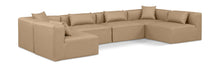Load image into Gallery viewer, Cube - 6 Piece Modular Armless Sectional - Tan