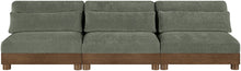 Load image into Gallery viewer, Turin - Chenille Fabric Upholstered Modular Sectional - Green