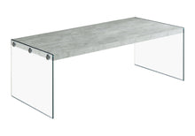 Load image into Gallery viewer, Coffee Table Rectangular For Living Room Clear Tempered Glass
